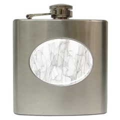 Background Modern Smoke Design Hip Flask (6 oz)