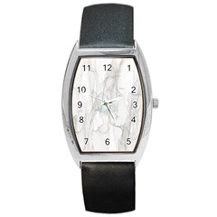 Background Modern Smoke Design Barrel Style Metal Watch by Celenk