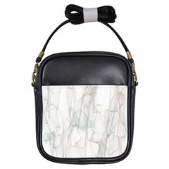 Background Modern Smoke Design Girls Sling Bags by Celenk