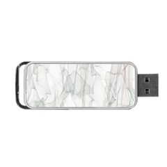 Background Modern Smoke Design Portable USB Flash (One Side)