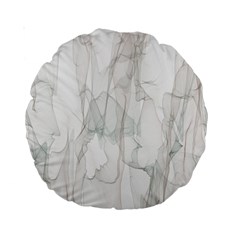 Background Modern Smoke Design Standard 15  Premium Round Cushions by Celenk