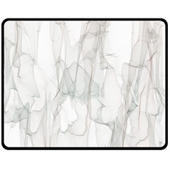 Background Modern Smoke Design Double Sided Fleece Blanket (Medium) 