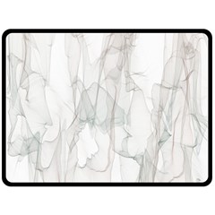 Background Modern Smoke Design Double Sided Fleece Blanket (Large) 