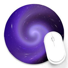 Spiral Lighting Color Nuances Round Mousepads by Celenk