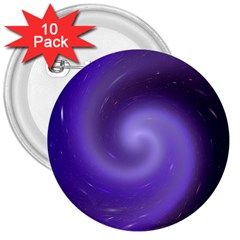 Spiral Lighting Color Nuances 3  Buttons (10 Pack)  by Celenk