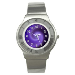 Spiral Lighting Color Nuances Stainless Steel Watch by Celenk