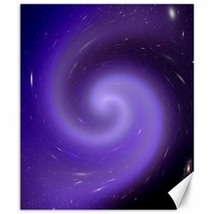 Spiral Lighting Color Nuances Canvas 8  X 10  by Celenk