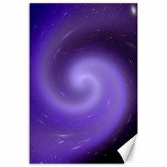 Spiral Lighting Color Nuances Canvas 24  X 36  by Celenk