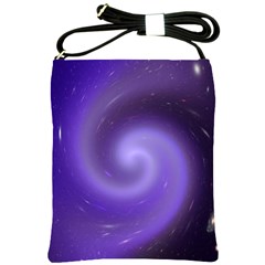 Spiral Lighting Color Nuances Shoulder Sling Bags by Celenk