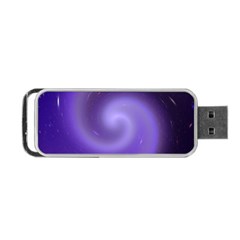 Spiral Lighting Color Nuances Portable Usb Flash (one Side) by Celenk