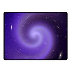 Spiral Lighting Color Nuances Double Sided Fleece Blanket (small)  by Celenk