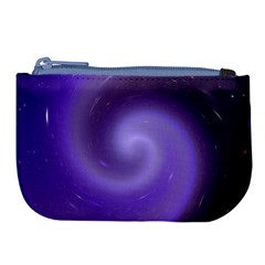 Spiral Lighting Color Nuances Large Coin Purse by Celenk