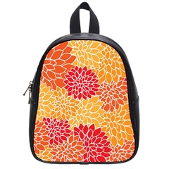 Abstract Art Background Colorful School Bag (small) by Celenk