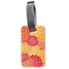 Abstract Art Background Colorful Luggage Tags (two Sides) by Celenk