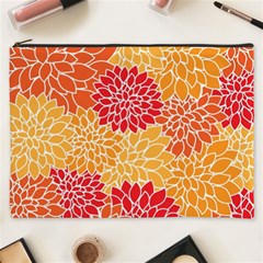 Abstract Art Background Colorful Cosmetic Bag (xxxl)  by Celenk