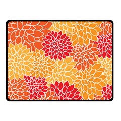 Abstract Art Background Colorful Double Sided Fleece Blanket (small) 