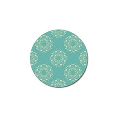 Floral Vintage Royal Frame Pattern Golf Ball Marker by Celenk