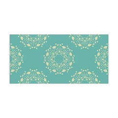 Floral Vintage Royal Frame Pattern Yoga Headband by Celenk