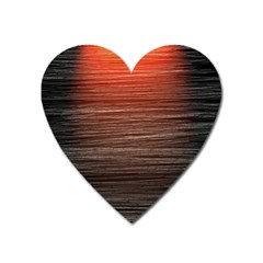 Background Red Orange Modern Heart Magnet by Celenk