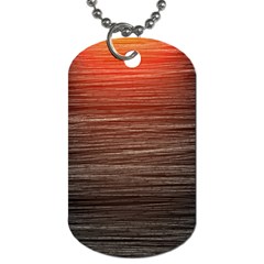 Background Red Orange Modern Dog Tag (two Sides) by Celenk