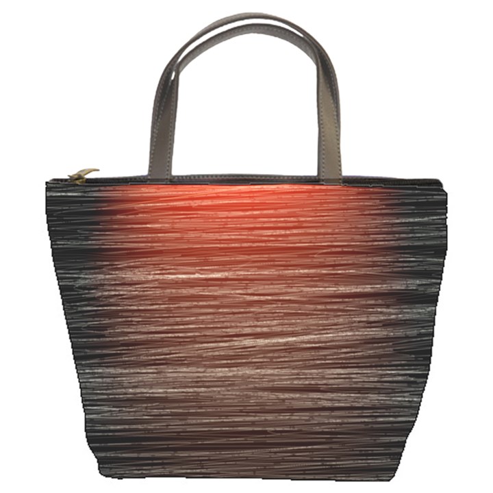 Background Red Orange Modern Bucket Bags