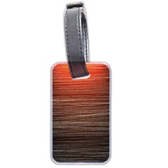 Background Red Orange Modern Luggage Tags (two Sides) by Celenk