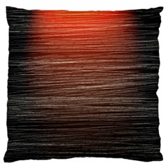 Background Red Orange Modern Large Cushion Case (one Side) by Celenk