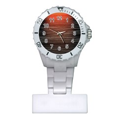 Background Red Orange Modern Plastic Nurses Watch by Celenk