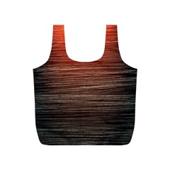 Background Red Orange Modern Full Print Recycle Bags (s)  by Celenk