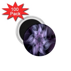 Fractal Flower Lavender Art 1 75  Magnets (100 Pack)  by Celenk