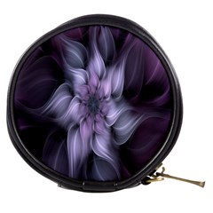 Fractal Flower Lavender Art Mini Makeup Bags by Celenk