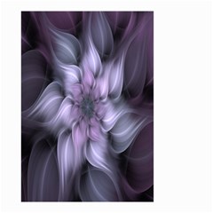 Fractal Flower Lavender Art Small Garden Flag (two Sides) by Celenk