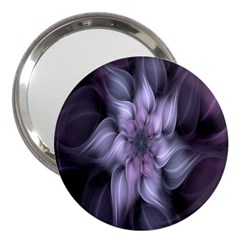 Fractal Flower Lavender Art 3  Handbag Mirrors by Celenk