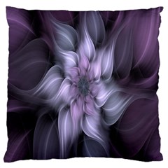 Fractal Flower Lavender Art Standard Flano Cushion Case (two Sides) by Celenk