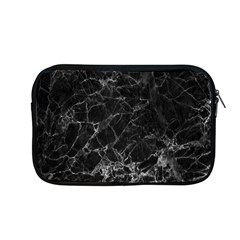 Black Texture Background Stone Apple Macbook Pro 13  Zipper Case by Celenk