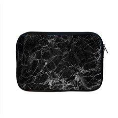 Black Texture Background Stone Apple Macbook Pro 15  Zipper Case by Celenk