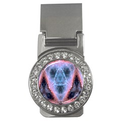 Sacred Geometry Mandelbrot Fractal Money Clips (cz)  by Celenk