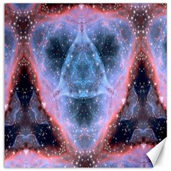 Sacred Geometry Mandelbrot Fractal Canvas 12  X 12   by Celenk