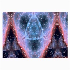 Sacred Geometry Mandelbrot Fractal Large Glasses Cloth (2-side) by Celenk