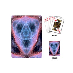 Sacred Geometry Mandelbrot Fractal Playing Cards (mini)  by Celenk