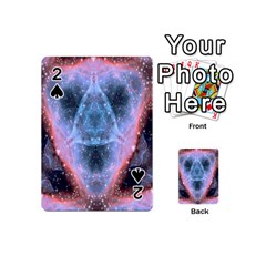 Sacred Geometry Mandelbrot Fractal Playing Cards 54 (mini)  by Celenk