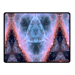 Sacred Geometry Mandelbrot Fractal Double Sided Fleece Blanket (small)  by Celenk