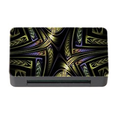 Fractal Braids Texture Pattern Memory Card Reader With Cf by Celenk