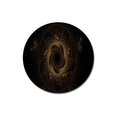 Beads Fractal Abstract Pattern Magnet 3  (round) by Celenk