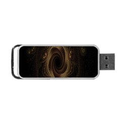 Beads Fractal Abstract Pattern Portable Usb Flash (one Side) by Celenk