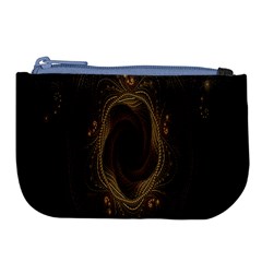 Beads Fractal Abstract Pattern Large Coin Purse by Celenk