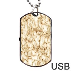 Abstract Art Backdrop Background Dog Tag Usb Flash (two Sides) by Celenk