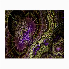 Abstract Fractal Art Design Small Glasses Cloth by Celenk