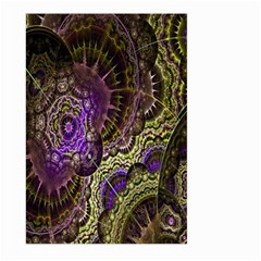 Abstract Fractal Art Design Large Garden Flag (two Sides) by Celenk