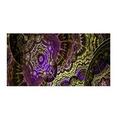 Abstract Fractal Art Design Satin Wrap by Celenk